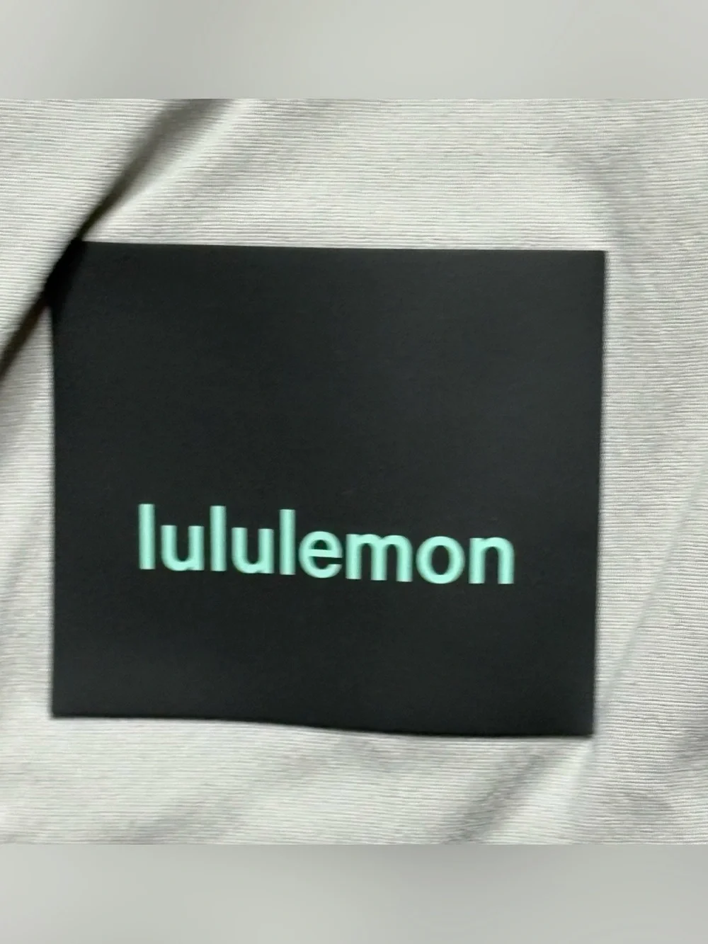 lululemon athletica Light Gray Athletic Skort with Dark Gray Accents